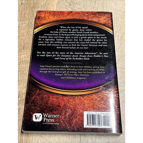 Secret of the Giants' Staircase (Amarias Adventures Book 4) by Amy Green - Picture 3 of 4